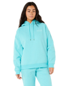 Surf Puff Heritage Hoodie in Electric Blue