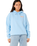Surf Puff Heritage Hoodie in Mid Blue