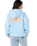 Surf Puff Heritage Hoodie in Mid Blue