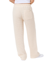 The Rip Curl Womens Cala Nights Textured Trousers in Natural