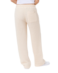 The Rip Curl Womens Cala Nights Textured Trousers in Natural