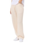 The Rip Curl Womens Cala Nights Textured Trousers in Natural