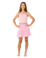 The Rip Curl Girls Girls Sunshine Squad Vest in Natural