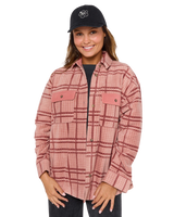 Pacific Rider Polar Shirt in Burgundy