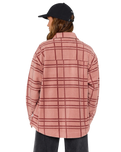 Pacific Rider Polar Shirt in Burgundy