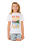 Girls Hayley O T-Shirt in Optical White