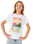 Girls Hayley O T-Shirt in Optical White
