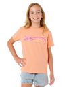 Girls Molokai T-Shirt in Salmon