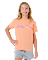 Girls Molokai T-Shirt in Salmon