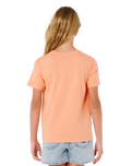 Girls Molokai T-Shirt in Salmon