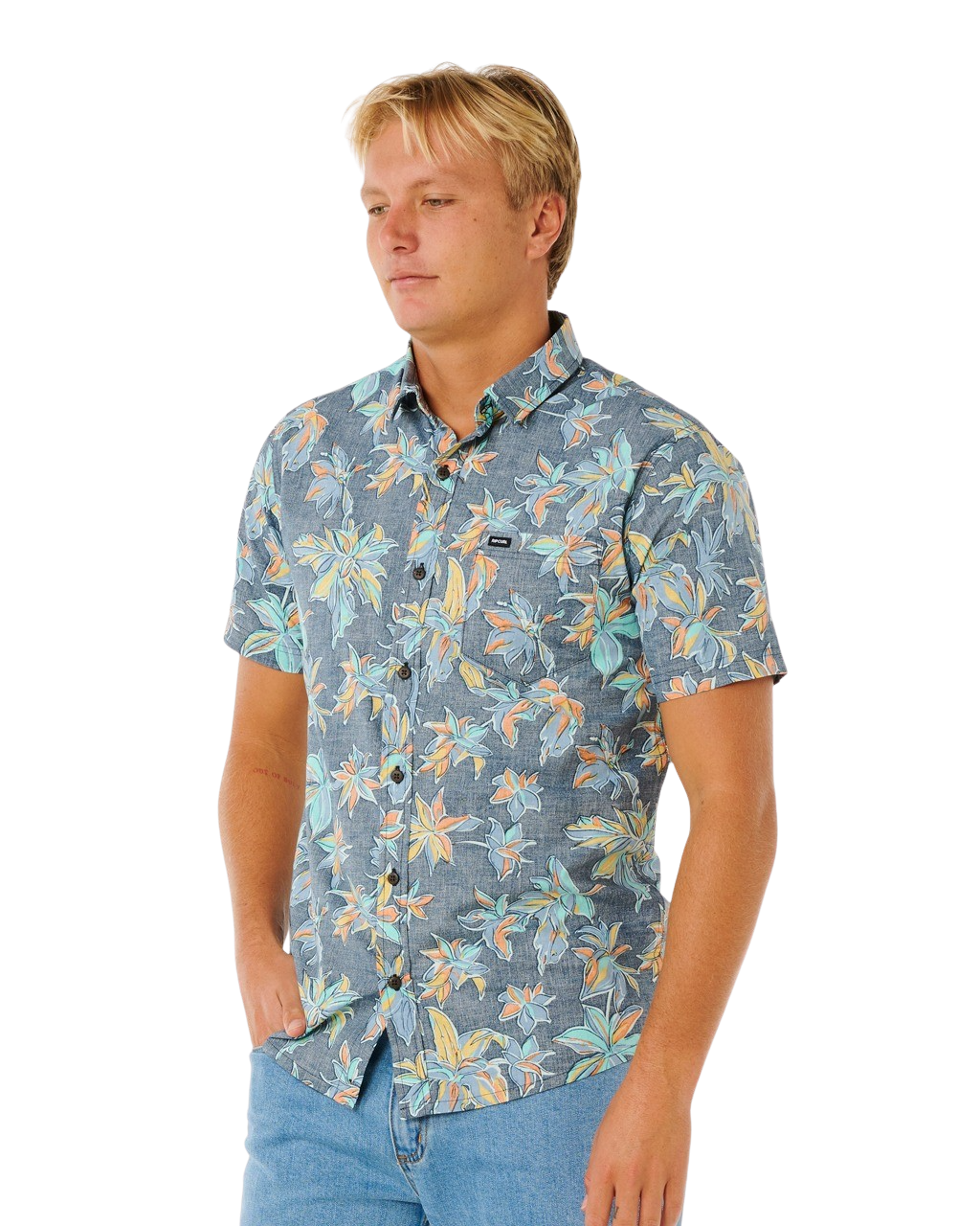 Sessions Shirt in Dark Navy