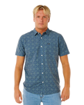 Sessions Aerotech Shirt in Blue Lagoon