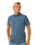 Sessions Aerotech Shirt in Blue Lagoon