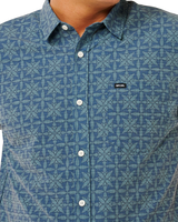 Sessions Aerotech Shirt in Blue Lagoon