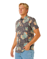 The Rip Curl Mens Sessions Aerotech Shirt in Black