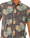 The Rip Curl Mens Sessions Aerotech Shirt in Black