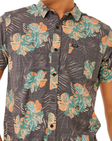 The Rip Curl Mens Sessions Aerotech Shirt in Black