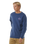 The Rip Curl Mens Stapler Sweatshirt in Washed Navy