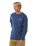 The Rip Curl Mens Stapler Sweatshirt in Washed Navy