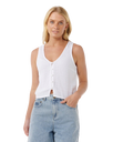 The Rip Curl Womens Premium Surf Top in White
