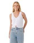 The Rip Curl Womens Premium Surf Top in White