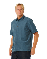 Premium Surf Shirt in Pine Night