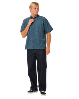 Premium Surf Shirt in Pine Night