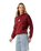 The Rip Curl Womens Icons Of Surf Heritage Hoodie in Dark Plum