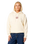 Icons Of Surf Heritage Hoodie in Bone & Dark Plum