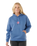 The Rip Curl Womens Icons Of Surf Heritage Hoodie in Moonlight Blue