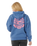 The Rip Curl Womens Icons Of Surf Heritage Hoodie in Moonlight Blue