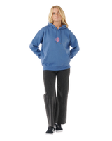 The Rip Curl Womens Icons Of Surf Heritage Hoodie in Moonlight Blue