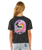The Rip Curl Girls Girls Layday Crop T-Shirt in Washed Black