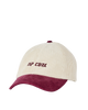 Icons Cord Cap in Maroon
