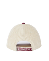 Icons Cord Cap in Maroon