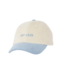 The Rip Curl Womens Icons Cord Cap in Washed Blue