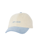 The Rip Curl Womens Icons Cord Cap in Washed Blue