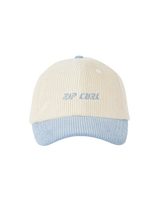 The Rip Curl Womens Icons Cord Cap in Washed Blue