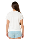 Girls Half Moon Bay Relaxed T-Shirt in Bone