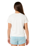 Girls Half Moon Bay Relaxed T-Shirt in Bone