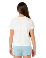 Girls Half Moon Bay Relaxed T-Shirt in Bone