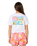 Girls Catalina Island Crop T-Shirt in White