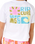 Girls Catalina Island Crop T-Shirt in White