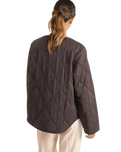 Escapade Quilted Jacket in Dark Oak
