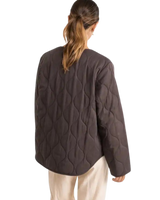 Escapade Quilted Jacket in Dark Oak