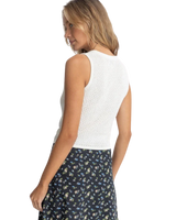 Sunrise Knit Vest in White