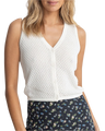 Sunrise Knit Vest in White