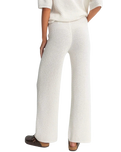 Dune Wide Leg Knit Trousers in White