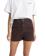 Fatigue Corduroy Shorts in Chocolate