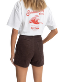 Fatigue Corduroy Shorts in Chocolate